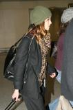 Keira Knightley arriving at New Yorks JFK Airport