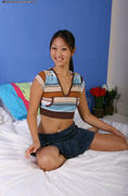 Evelyn L - Denim Skirt On Bed-m15b4jujoh.jpg